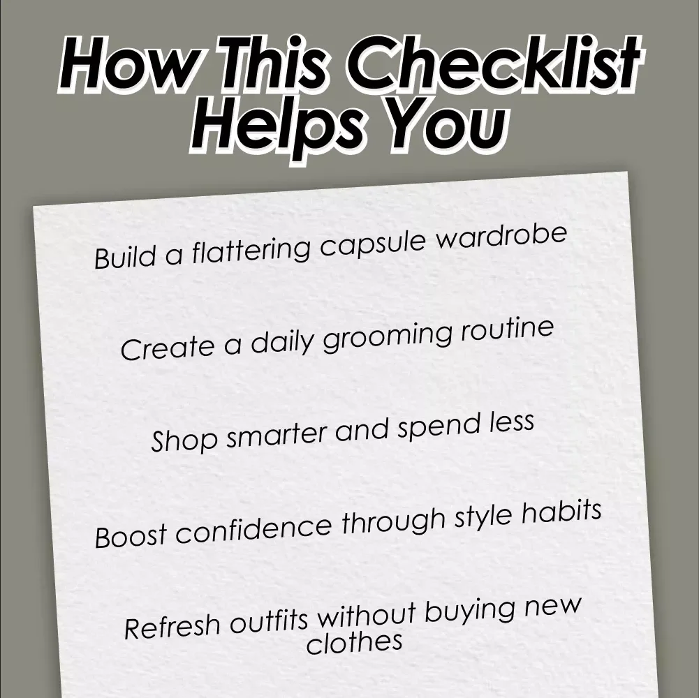 Style Smart Checklist: 20 Ways to Look Amazing on a Budget