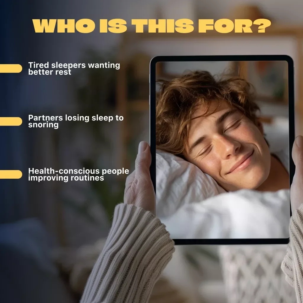 Silent Nights: Your Easy Guide to Stop Snoring and Sleep Peacefully – Digital Guide for How to Avoid Snoring at Night, Anti-Snore Sleep Tips eBook