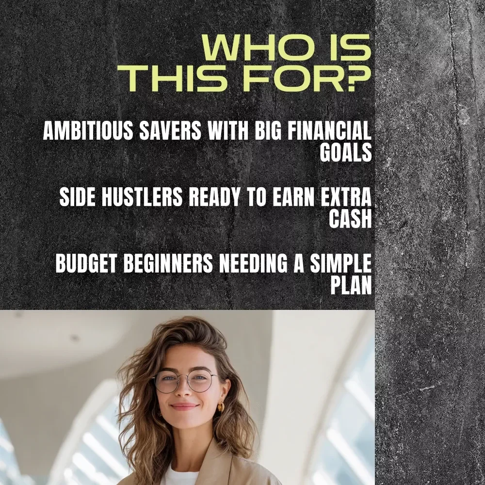 The Ultimate $50K Savings Challenge Checklist: Step-by-Step Action Plan to Save $50,000 in a Year – Digital Download