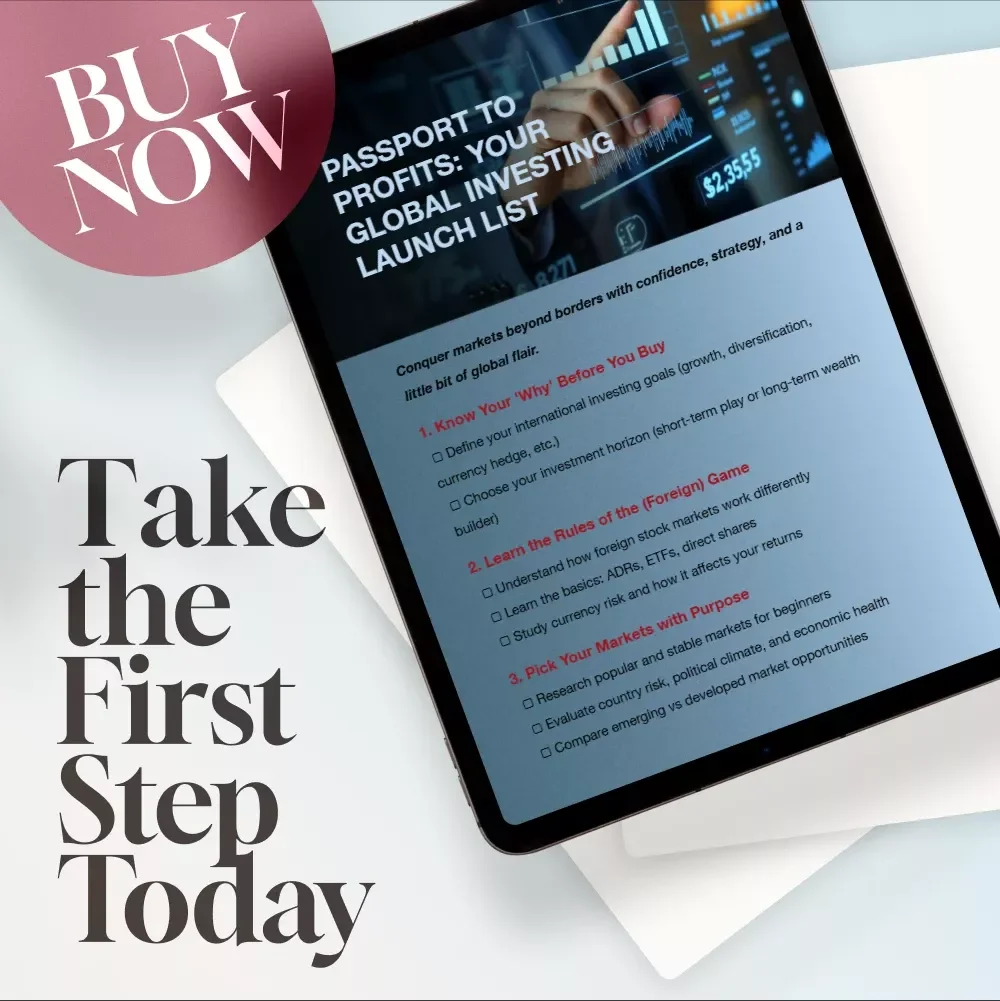 Passport to Profits: Your Global Investing Launch List | Digital Checklist for How to Invest in Foreign Share Market