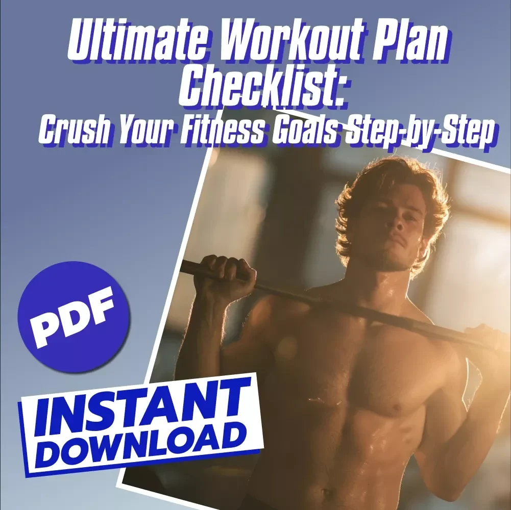 Your Ultimate Workout Plan Checklist: Crush Your Fitness Goals Step-by-Step | How to Write Your Own Workout Program | Fitness Checklist eBook