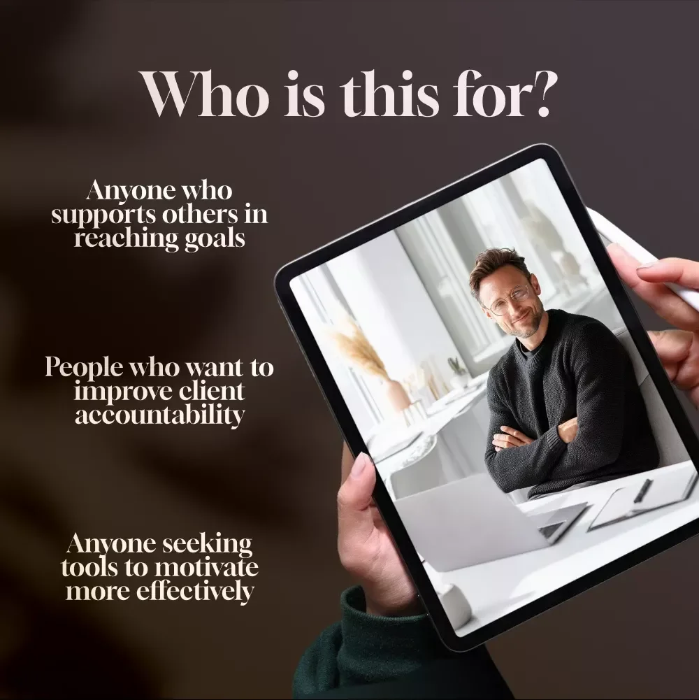Checklist: Spark and Sustain Client Motivation Like a Pro – Digital Download | How to Motivate Clients Guide for Coaches, Therapists & Consultants