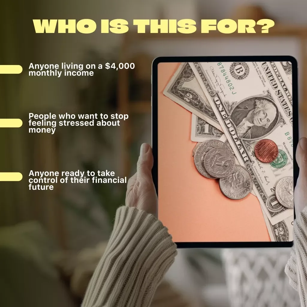 Master Your $4,000: The Smart Monthly Budget Blueprint for Financial Freedom | How to Budget $4000 a Month Guide | Digital Budgeting eBook