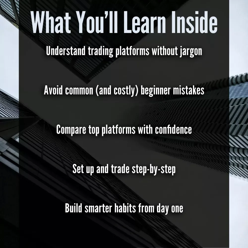Jumpstart Your Journey: A Beginner’s Guide to Stock Trading Platforms | Stock Trading Platforms for Beginners | Digital Download eBook for New Traders
