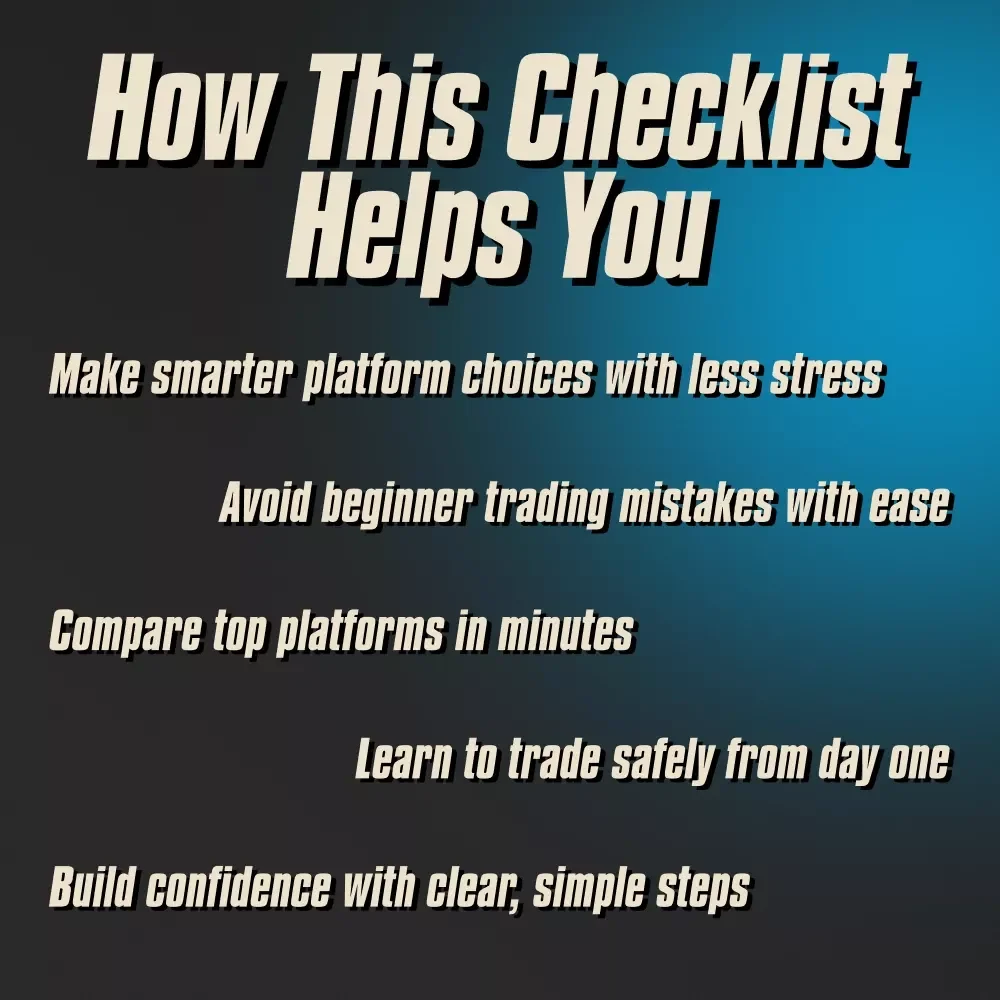 Your Beginner’s Stock Trading Platform Checklist: Simple Steps to Start Smart – Printable PDF for Stock Trading Platforms for Beginners, Digital Download Guide