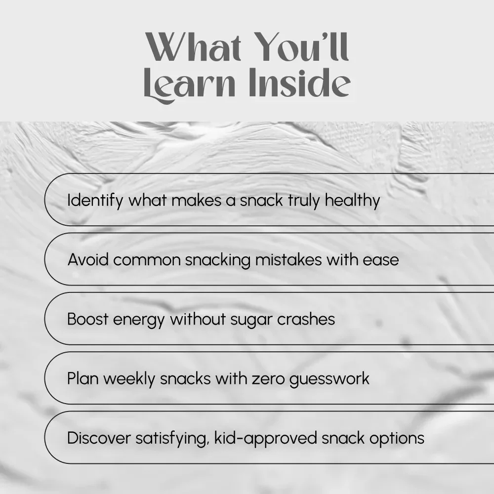 Snack Smart: The Ultimate Guide to Healthy Bites That Boost Energy & Crush Cravings – Healthy Snack List for Energy, Craving Control, and Smarter Eating | Digital Download Guide, eBook, PDF