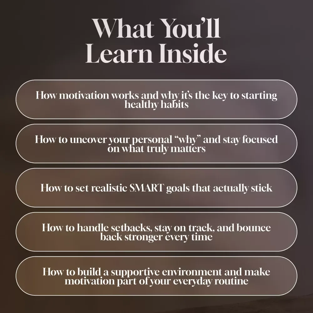 Fuel Your Fire: The Ultimate Guide to Getting Motivated and Staying Healthy | Digital Download | How to Get Motivated to Get Healthy | Health Goals Guide & Motivation Checklist