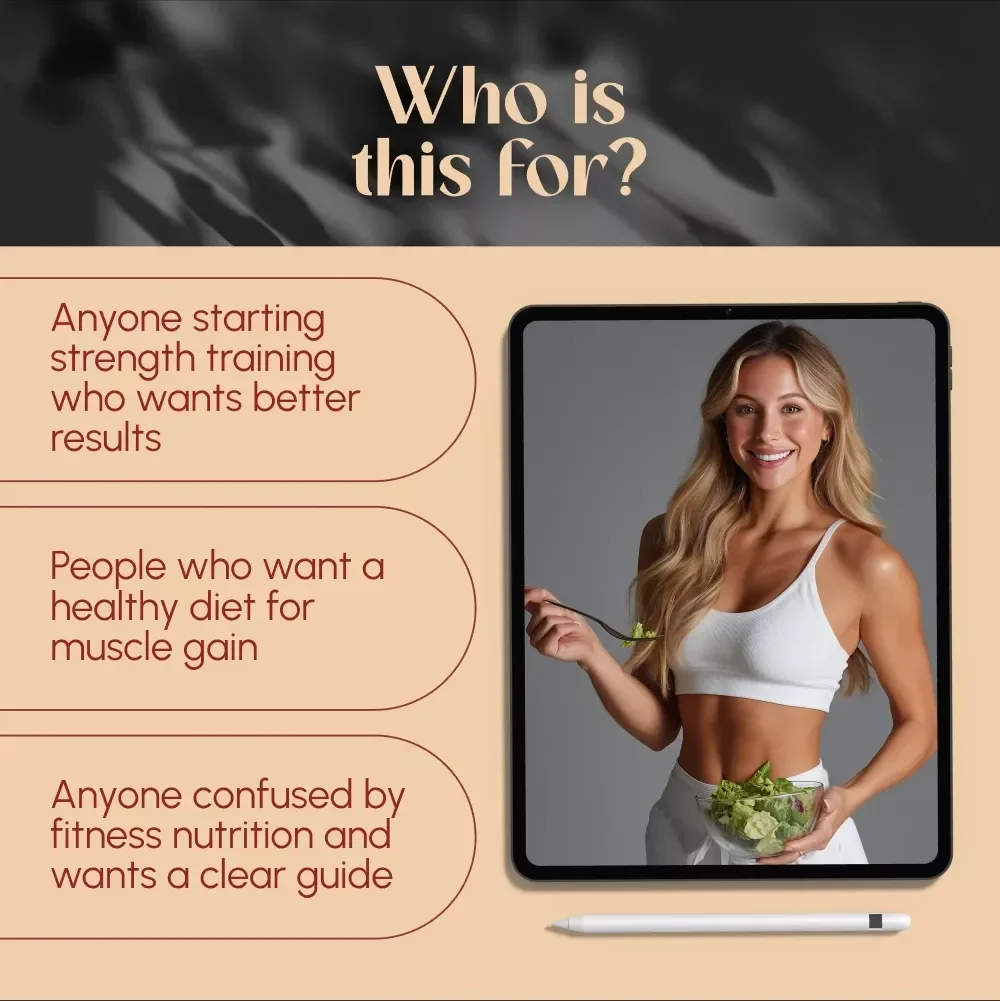Muscle Fuel: The Ultimate Guide to a Healthy Diet for Muscle Gain | High-Protein Meal Plans & Nutrition Tips for Muscle Growth