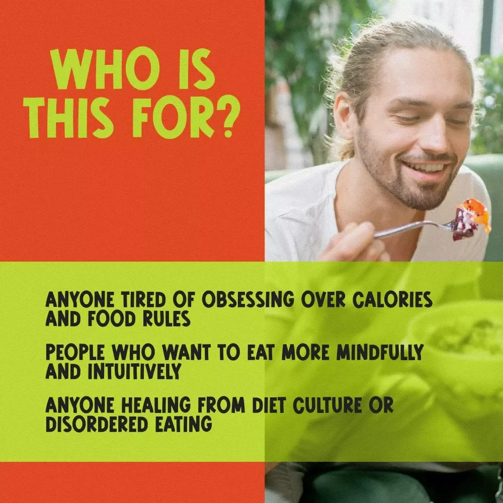 Your Food Freedom Checklist: 50 Steps to Stop Counting Calories and Eat with Confidence | Intuitive Eating Guide | How to Stop Counting Calories Checklist