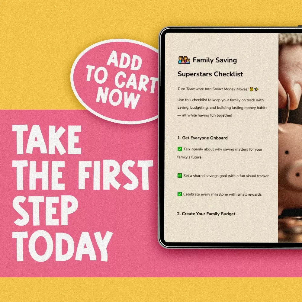 Family Saving Superstars Checklist