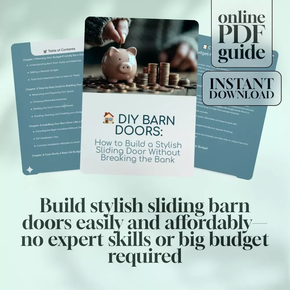 DIY Barn Doors: How to Build a Stylish Sliding Door Without Breaking the Bank | Budget-Friendly Barn Door Building Guide | How to Build a Barn Door on a Budget
