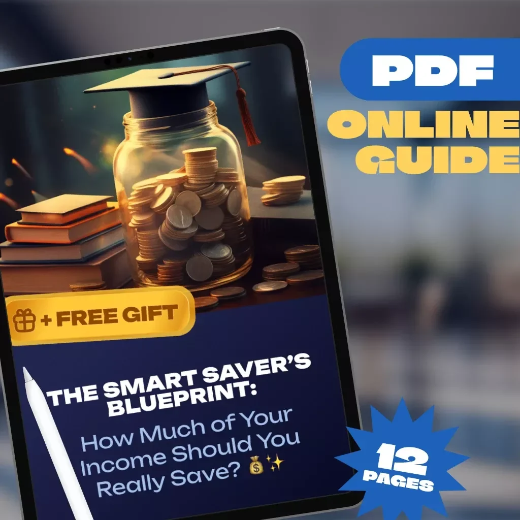 The Smart Saver’s Blueprint: How Much of Your Income Should You Really Save | Personal Finance Guide | Savings Rate Calculator | Budgeting eBook