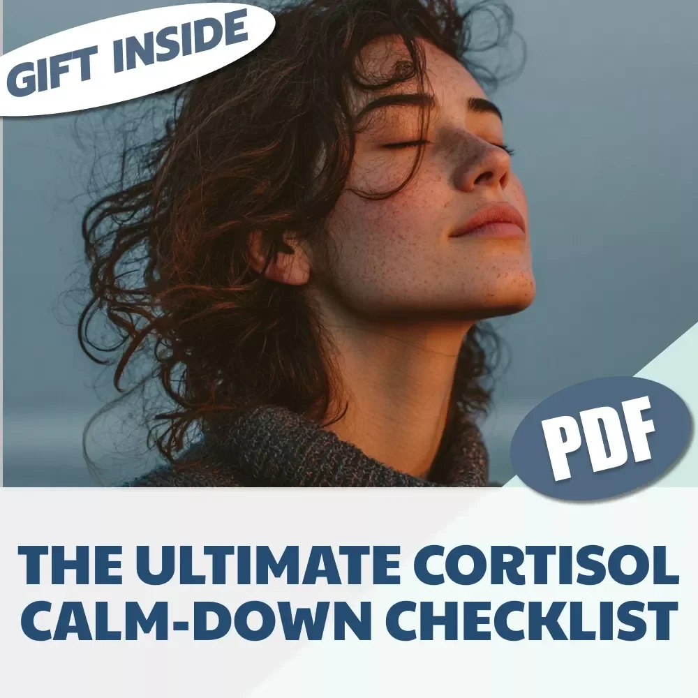 The Ultimate Cortisol Calm-Down Checklist: 50 Steps to Take Back Your Peace | Cortisol Reduction Guide, Stress Relief Digital Download, Calm Checklist