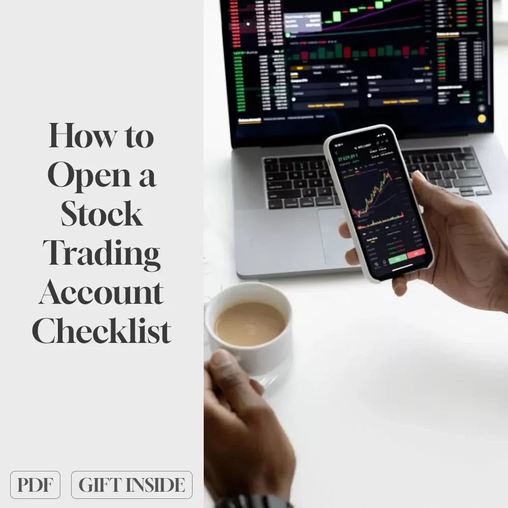 Ready, Set, Trade – How to Open a Stock Trading Account Checklist for Beginners | Step-by-Step Digital Download for New Investors