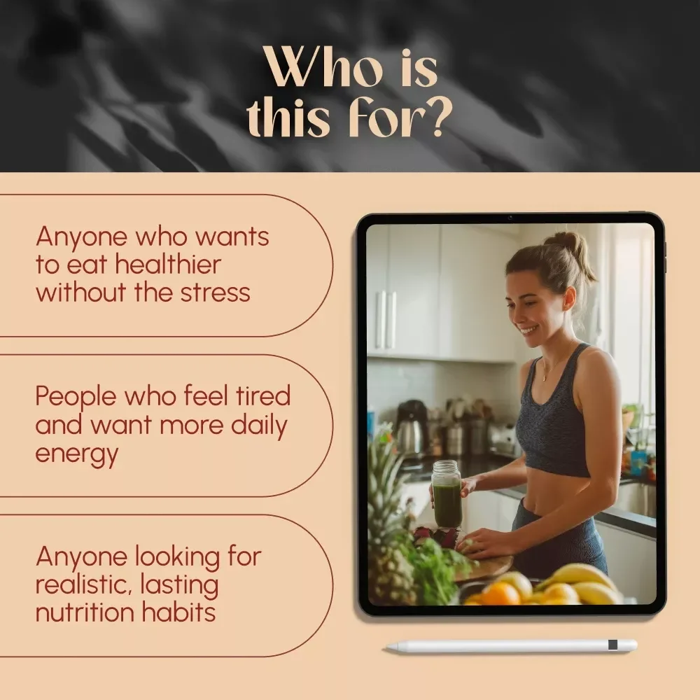 Nourish & Thrive: Your Simple Guide to Nutritious Meals That Fuel Your Life | Digital Guide for Healthy Eating, Meal Prep, and Balanced Nutrition PDF
