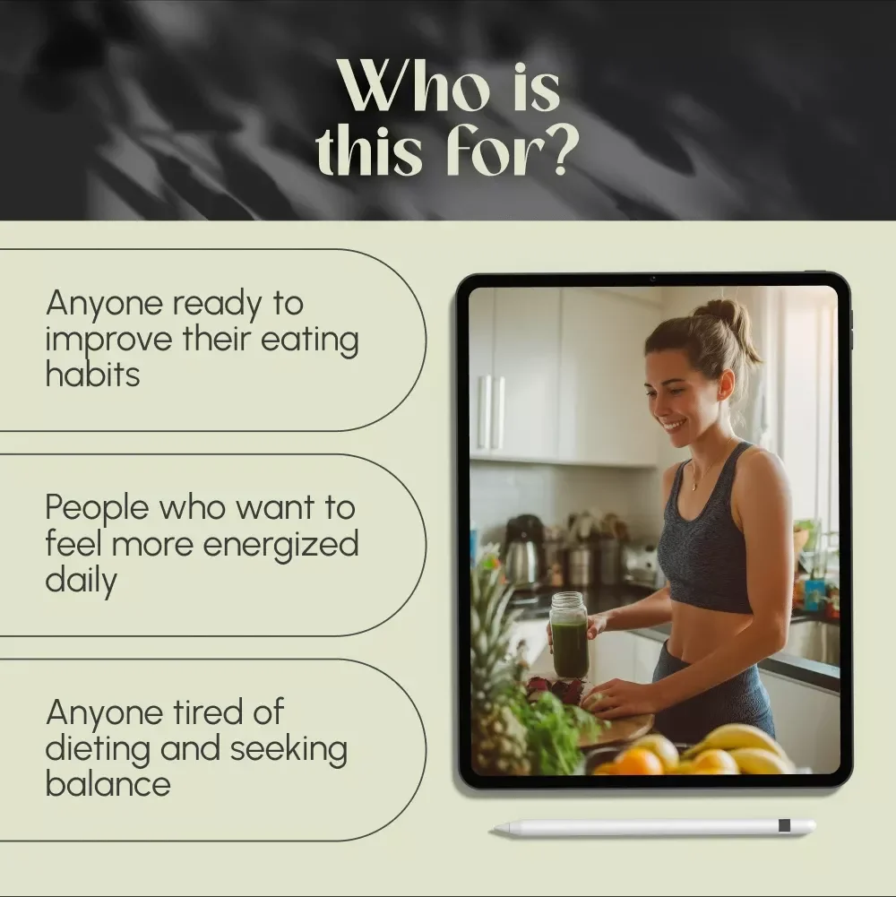 Fuel Your Life: The Ultimate Guide to a Healthy Balanced Diet | Digital Guide for Nutrition, Meal Planning & Wellness
