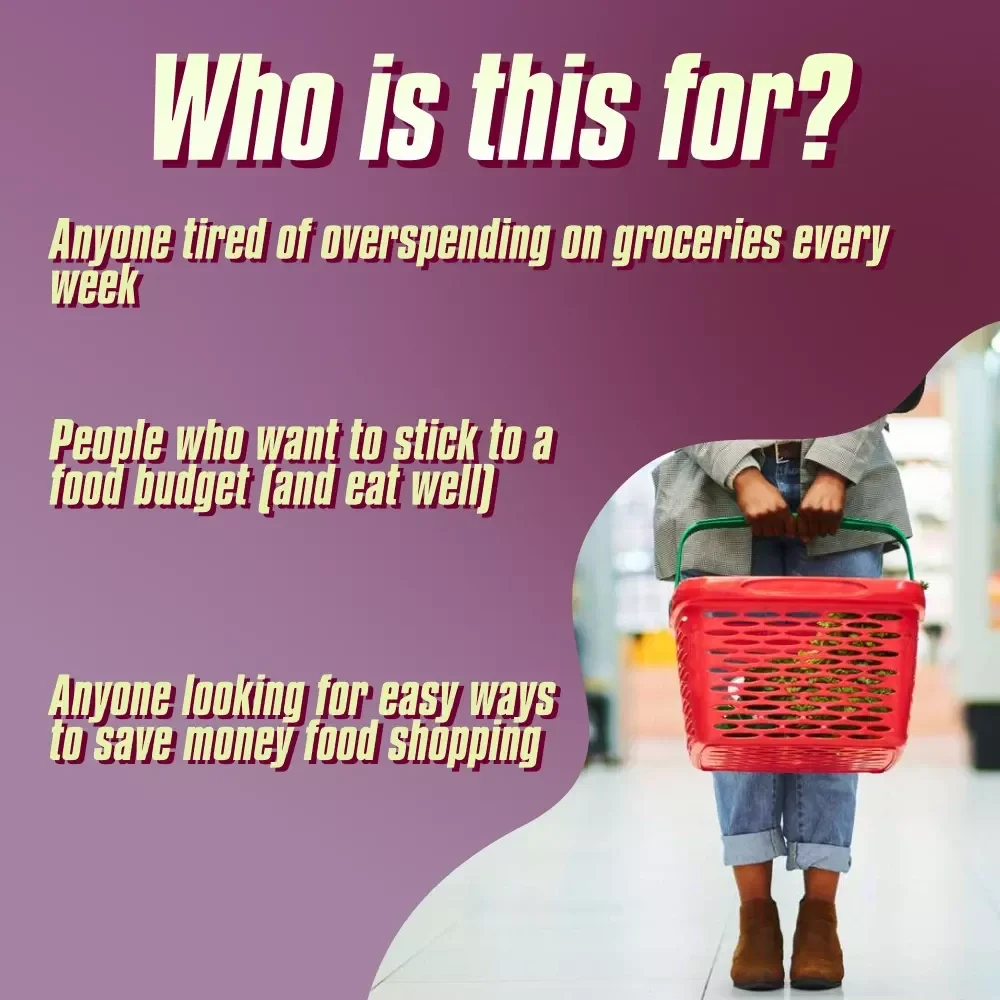 Smart Cart Checklist: 21 Easy Wins to Slash Your Grocery Bill (Without Going Hungry or Losing Your Mind) | Printable PDF + Instant Download | How to Save Money Food Shopping