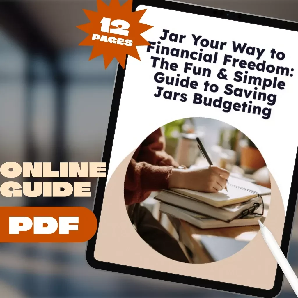 Jar Your Way to Financial Freedom: The Fun & Simple Guide to Saving Jars Budgeting | Digital Budget Planner | Saving Jars Budgeting System | Money Management eBook