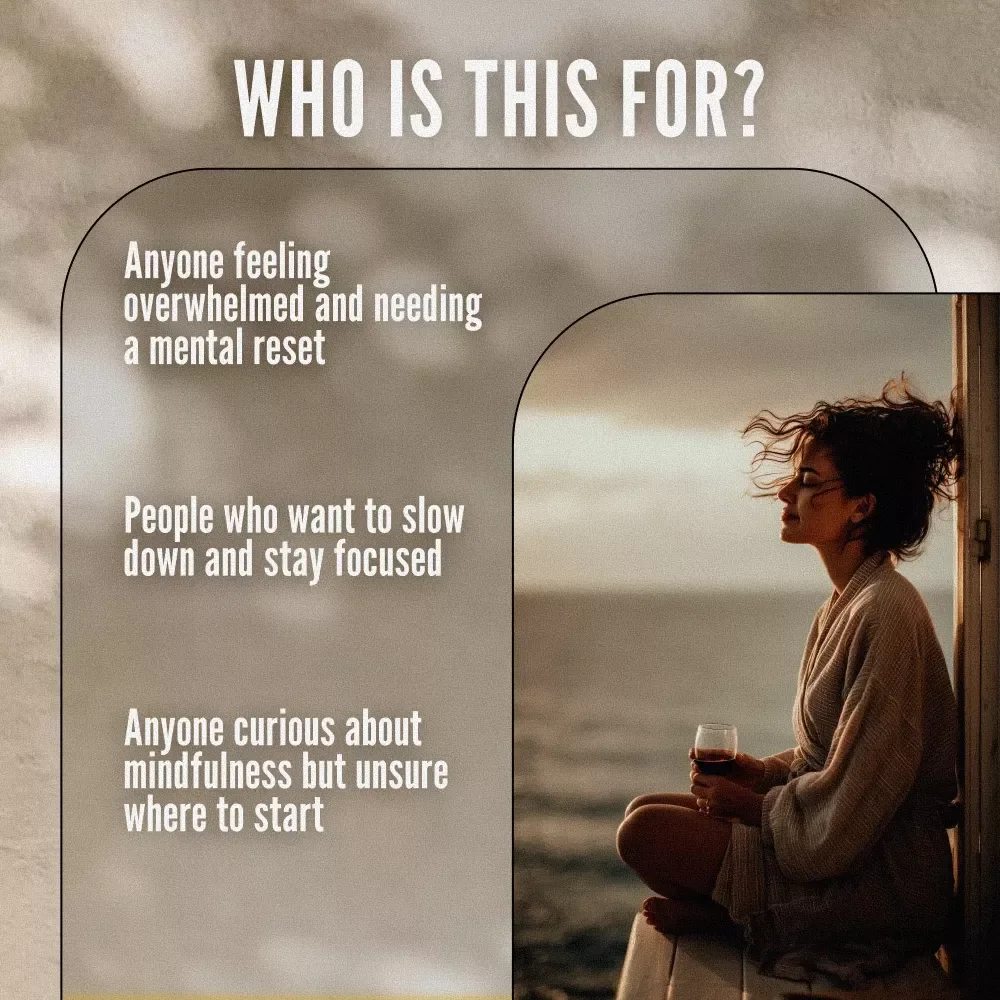 Checklist: Your Easy Daily Guide to Being Present – Mindfulness Printable, Ways to Practice Mindfulness, Daily Mental Wellness, Digital Self-Care PDF