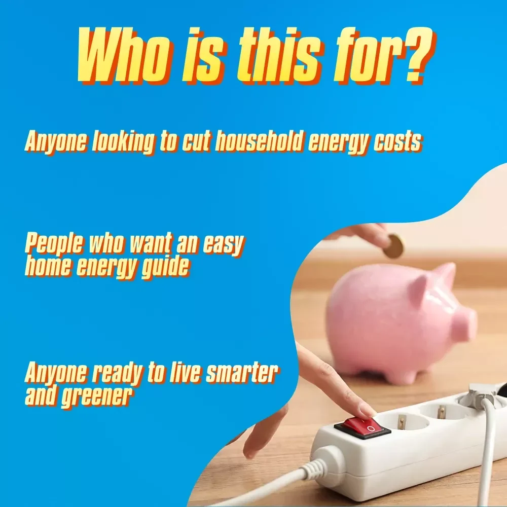 The Ultimate Energy Saver Checklist: 20 Power Moves to Slash Your Bills | Save on Energy Bill | Home Energy Saving Digital Download