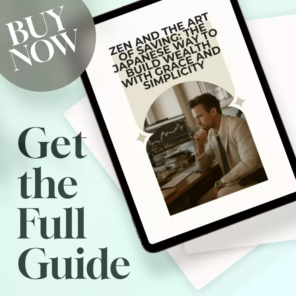 Zen and the Art of Saving: The Japanese Way to Build Wealth with Grace and Simplicity | Japanese Way to Save Money eBook | Minimalist Budgeting Digital Guide
