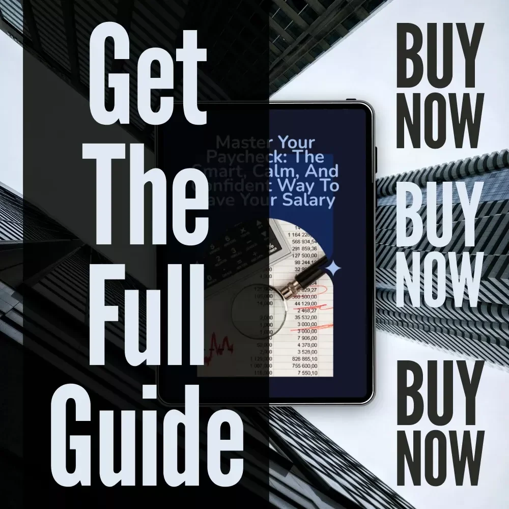 Master Your Paycheck: The Smart, Calm, and Confident Way to Save Your Salary | Digital Guide for How to Manage Your Salary and Save | Budgeting, Salary Management & Personal Finance PDF