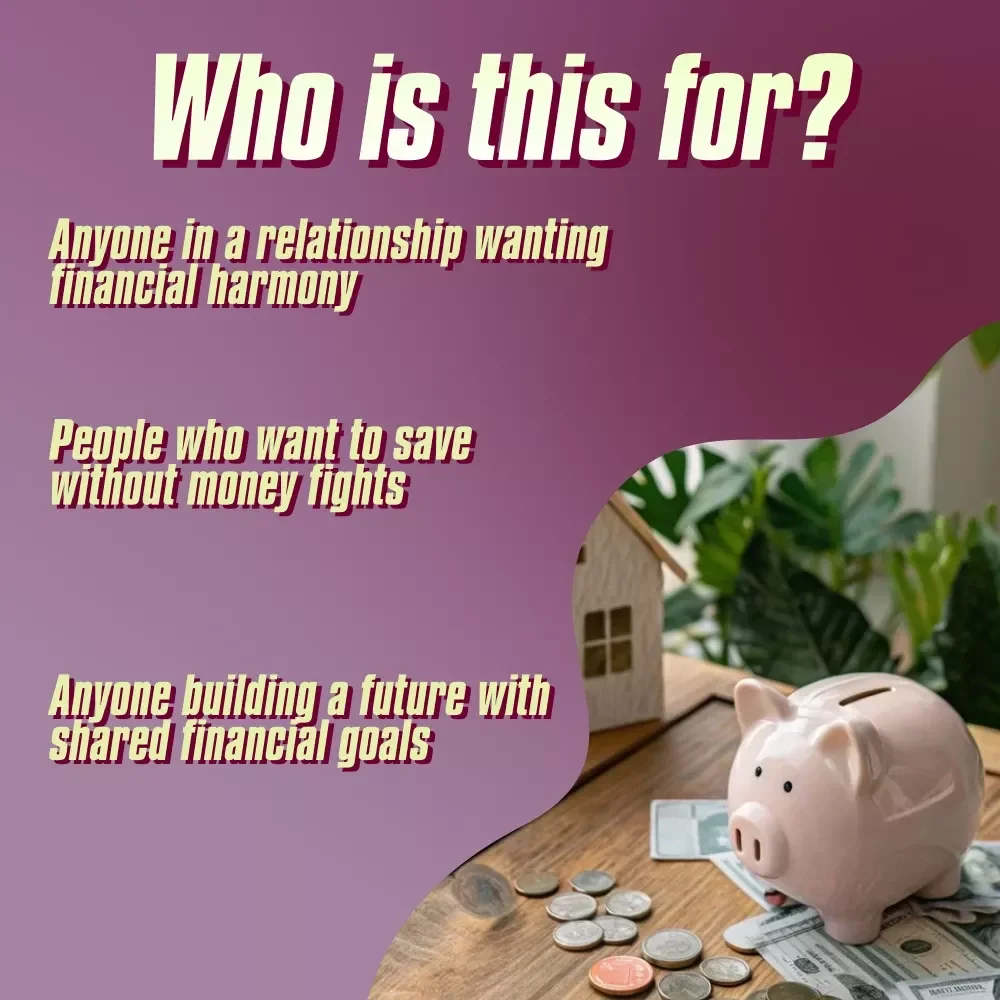 Couple’s Money Mastery Checklist: Save Smart, Save Happy | Best Way to Save Money as a Couple | Digital Download Budget & Finance Planner