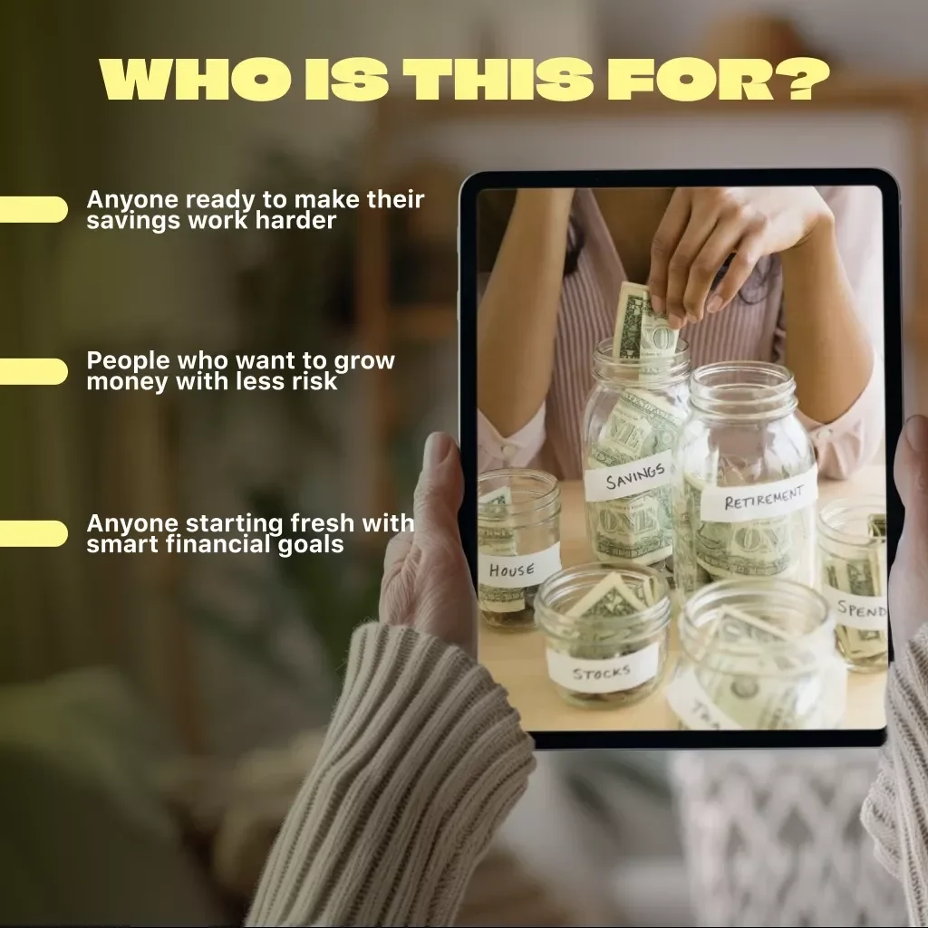 Grow Your Savings: The Smart Way to Save Money in the Bank with Interest | Guide to How to Save Money in Bank with Interest | Digital Download eBook