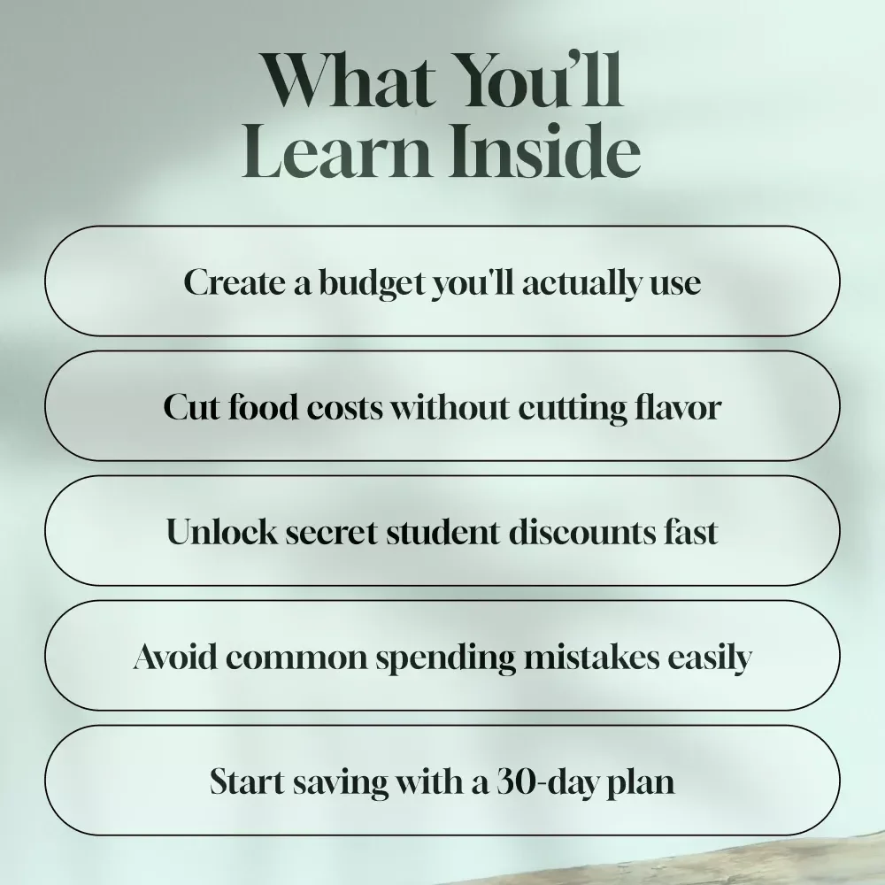 Broke But Brilliant: The Smart Student’s Guide to Saving Money Without Missing Out | Digital Guide for Students | How Can I Save Money as a Student eBook