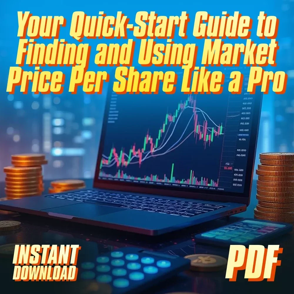 Your Quick-Start Guide to Finding and Using Market Price Per Share Like a Pro | Digital Checklist for Beginners | How to Find Market Price Per Share Fast