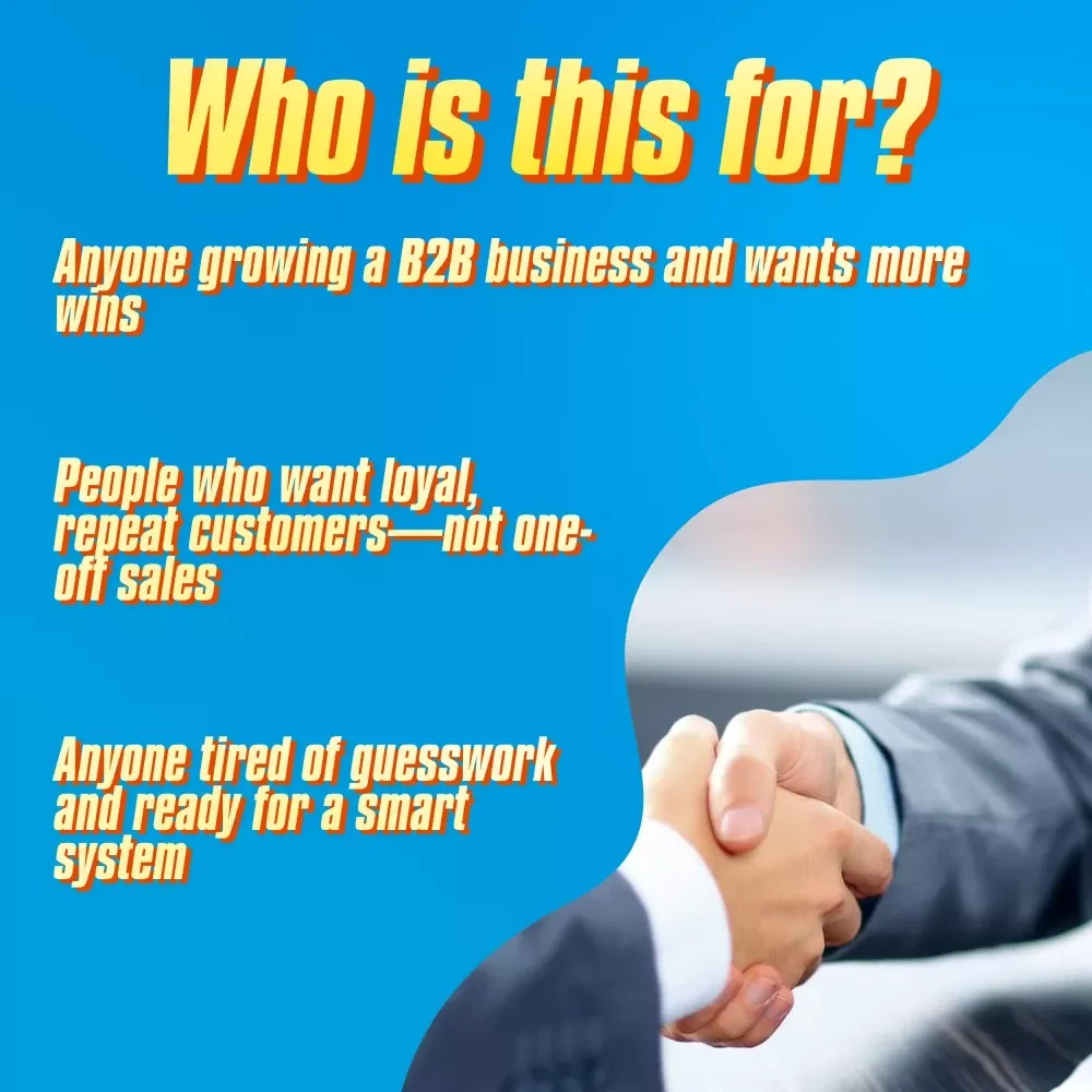 The Ultimate B2B Customer Winning & Repeat Business Checklist | A B2B Guide to Winning New Customers and Repeat Business | Digital Download PDF for Entrepreneurs & Sales Teams