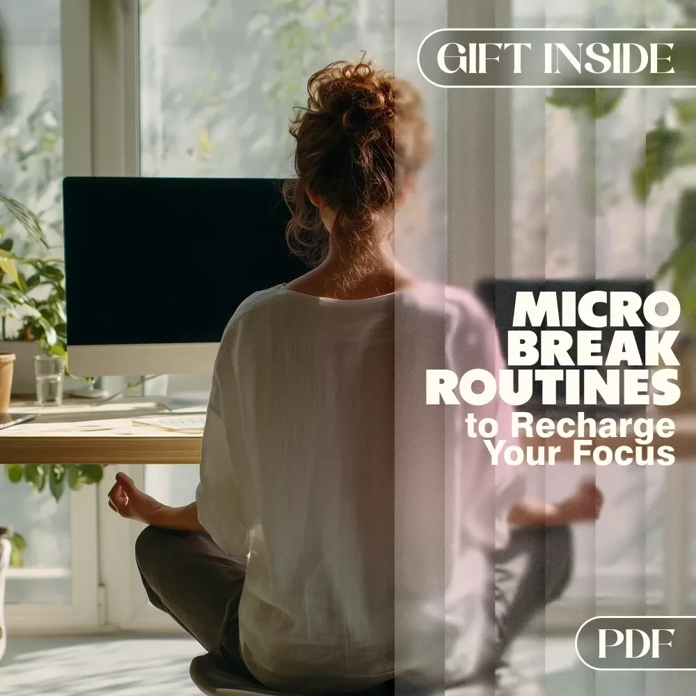 Micro-Break Routines to Recharge Your Focus | Digital Checklist for Resetting Attention, Boosting Energy & Reducing Fatigue | Micro-Break Routines to Reset Attention
