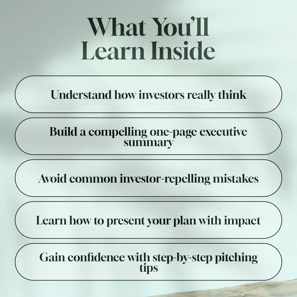 Investor Magnet: How to Craft a Business Plan That Turns Heads and Opens Wallets | Guide to How to Create a Business Plan That Attracts Investors | Business Plan eBook | Pitch Deck Checklist | Digital Download