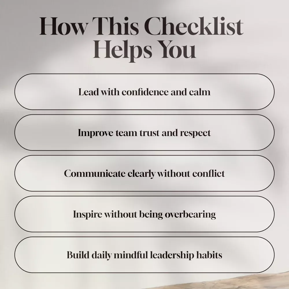 The “Lead Without Being Bossy” Power Checklist | How to Be a Leader Without Being Bossy | Fun & Actionable Digital Download