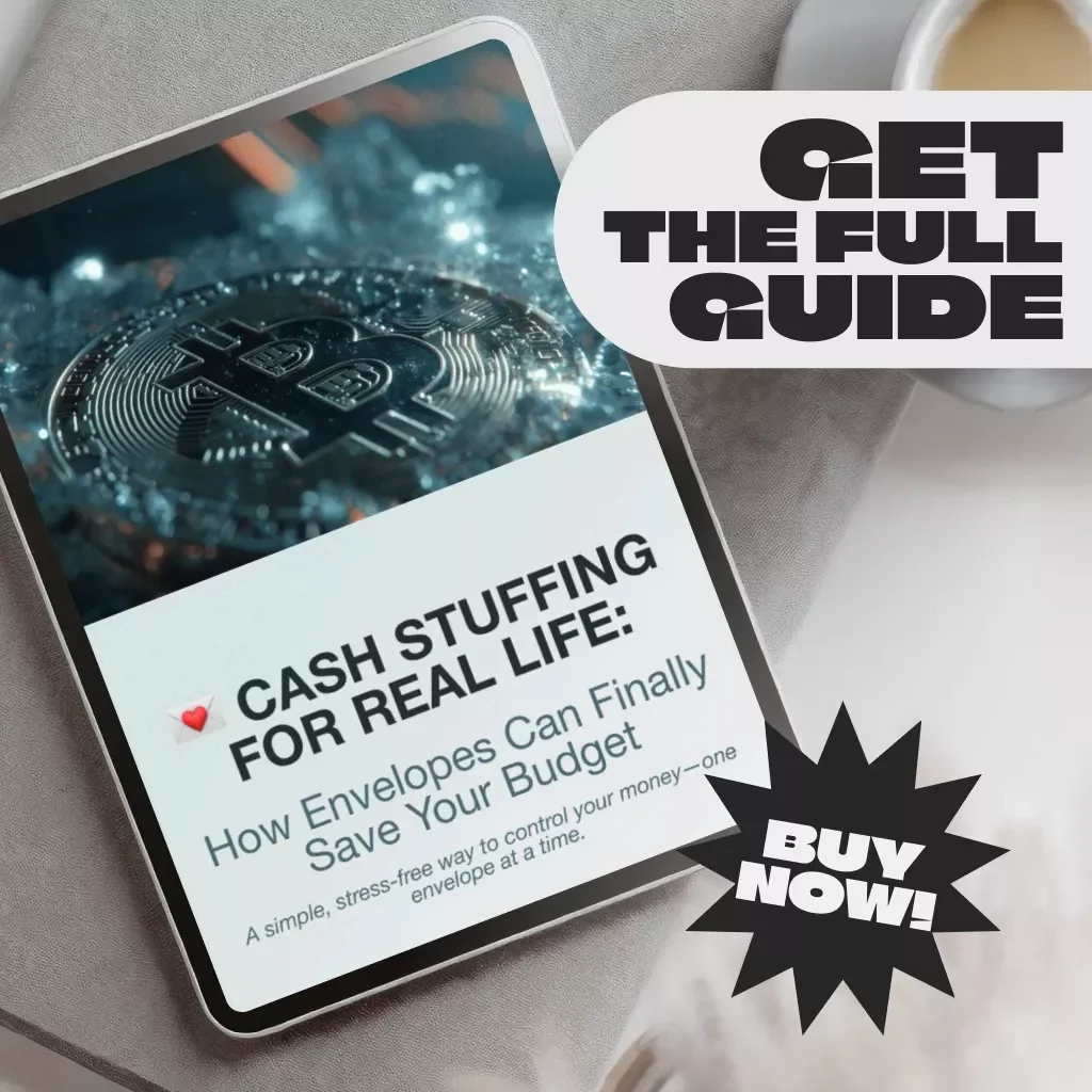Cash Stuffing for Real Life: How Envelopes Can Finally Save Your Budget | Digital Guide to Using Envelopes to Save Money | Budgeting PDF Download