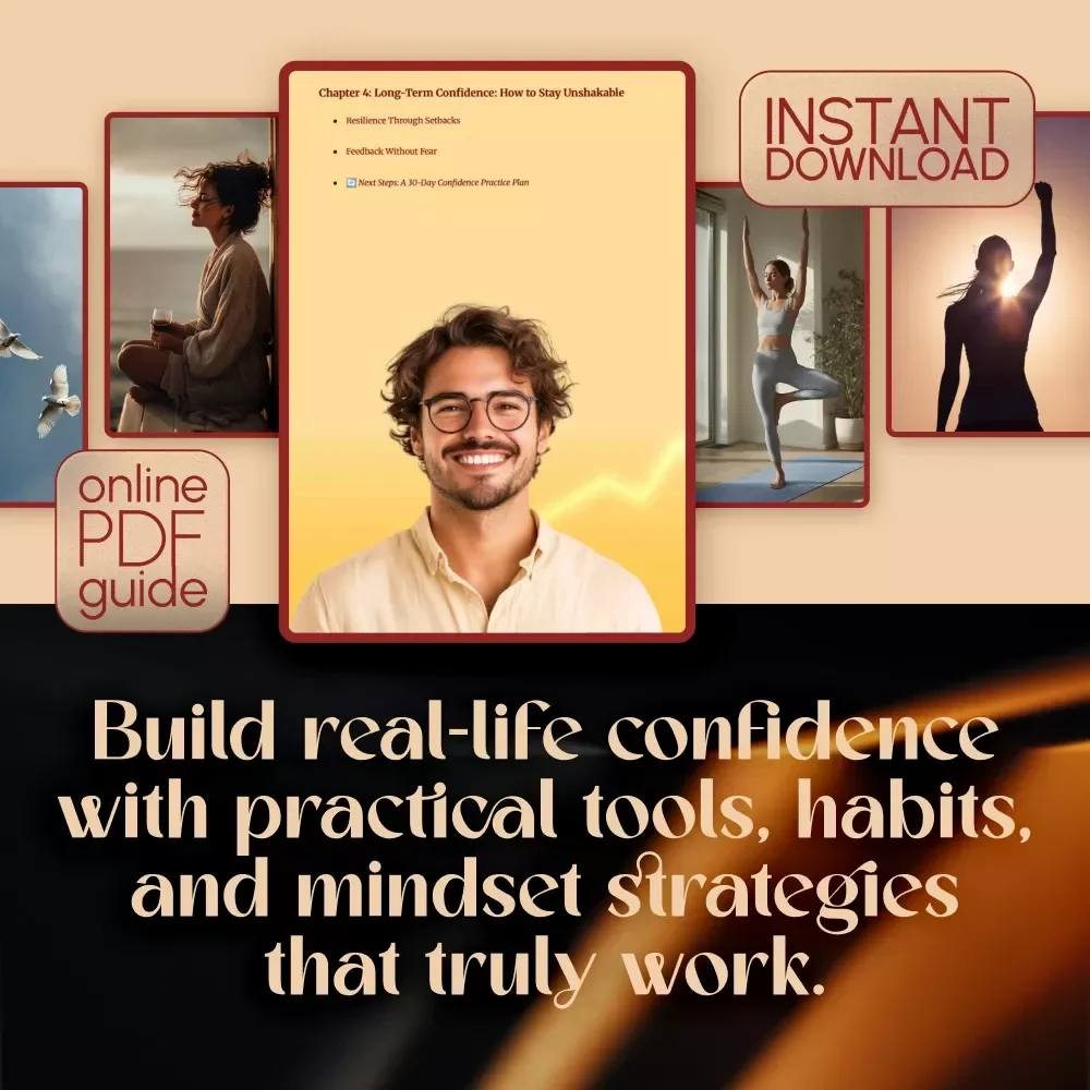 From Doubt to Done: Mastering Confidence in Real Life – Self Confidence Guide | How to Build Confidence eBook | Digital Download