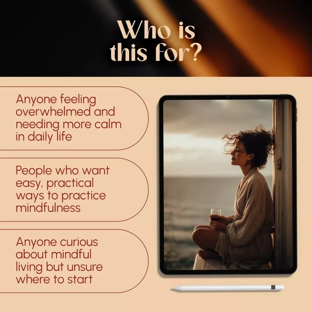 The Mindfulness Habit: Simple Practices to Calm Your Mind & Boost Your Life | Digital Guide to Mindful Living, Ways to Practice Mindfulness Daily, eBook PDF Download