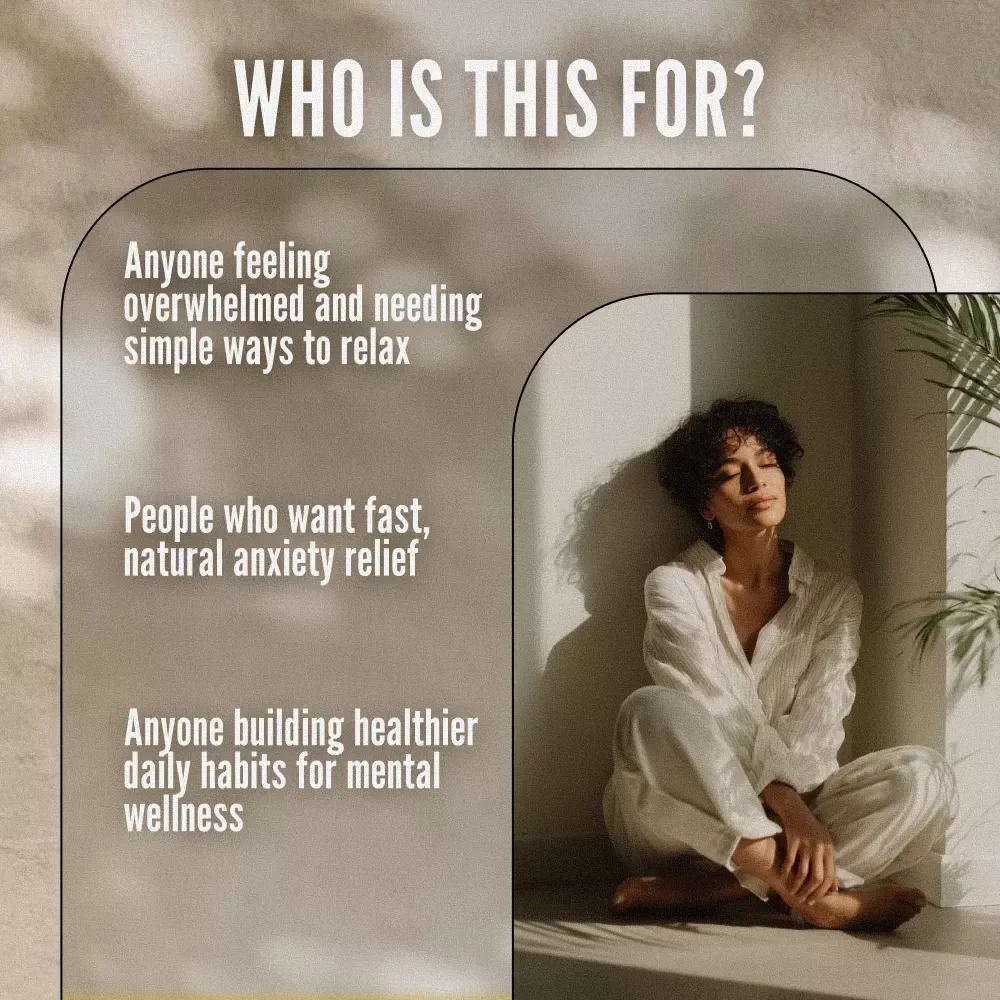 Your Ultimate Calm-Down Action Plan: 10 Steps to Outsmart Anxiety | Digital Checklist for Relaxation Techniques for Anxiety, Self-Care, and Stress Relief