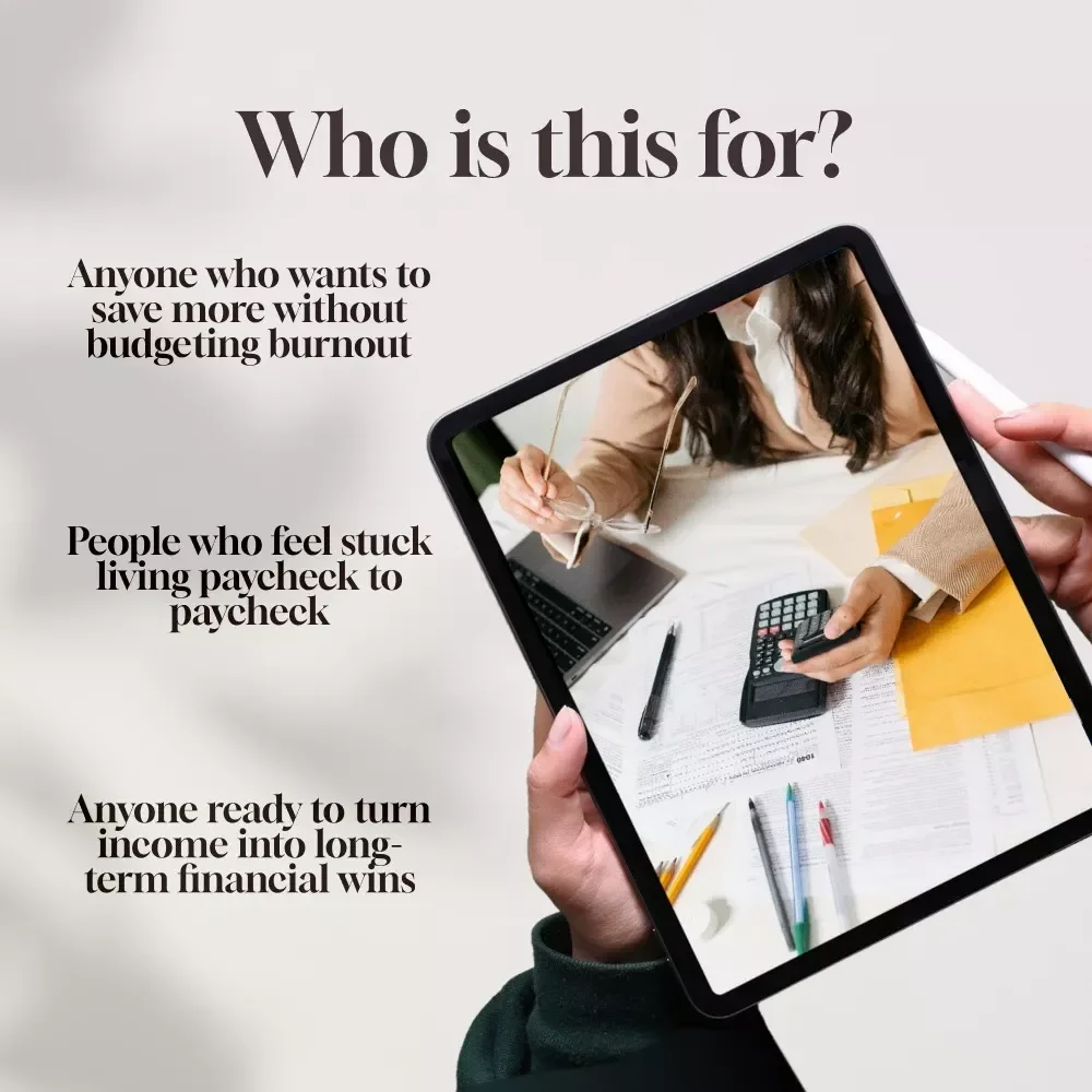 Paycheck Power: How to Save Smarter, Not Harder | Digital Guide on How Much to Save Per Paycheck | Budgeting & Saving Tips eBook