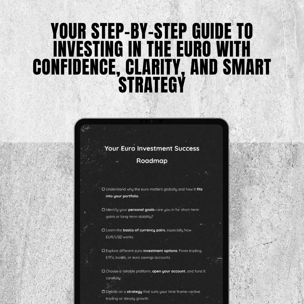Your Euro Investment Success Roadmap | How to Invest in the Euro | Digital Download Checklist for Smart Currency Investors