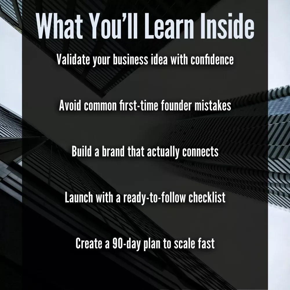 From Spark to Scale: Your No-Fluff Guide to Entrepreneurial Success | Digital Guide to Steps to Entrepreneurial Success, Business Checklist, eBook for Aspiring Entrepreneurs