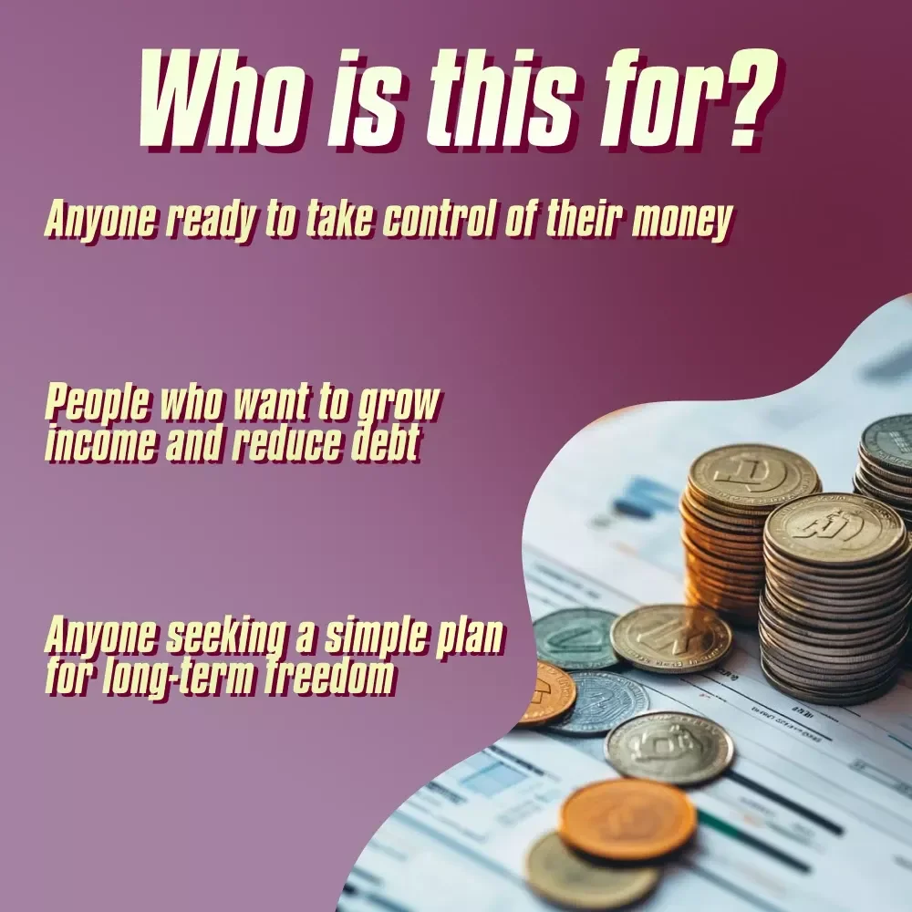 5-Year Freedom Plan: The Ultimate Checklist to Ditch Debt, Build Wealth & Live Free | 5 Years to Financial Freedom Digital Download