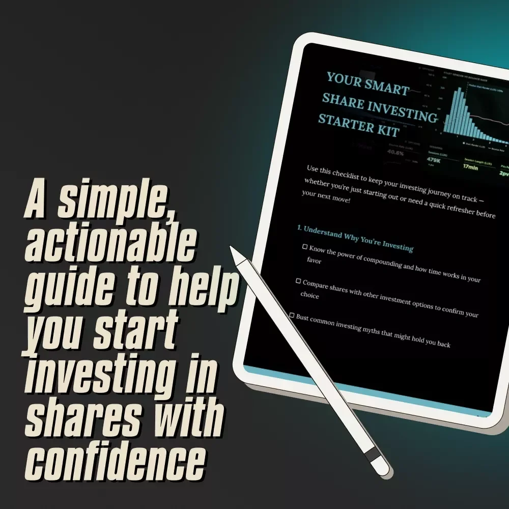 Your Smart Share Investing Starter Kit | Checklist for Beginners | How to Invest in Shares PDF Guide