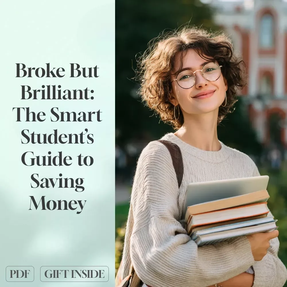 Broke But Brilliant: The Smart Student’s Guide to Saving Money Without Missing Out | Digital Guide for Students | How Can I Save Money as a Student eBook