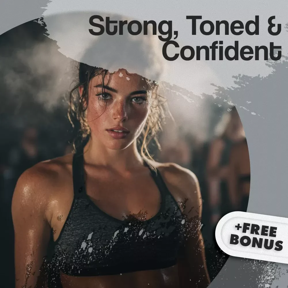 Strong, Toned & Confident: The No-Fluff Female Gym Routine That Works | Printable Fitness Guide, Female Gym Routine Plan, Digital Workout eBook