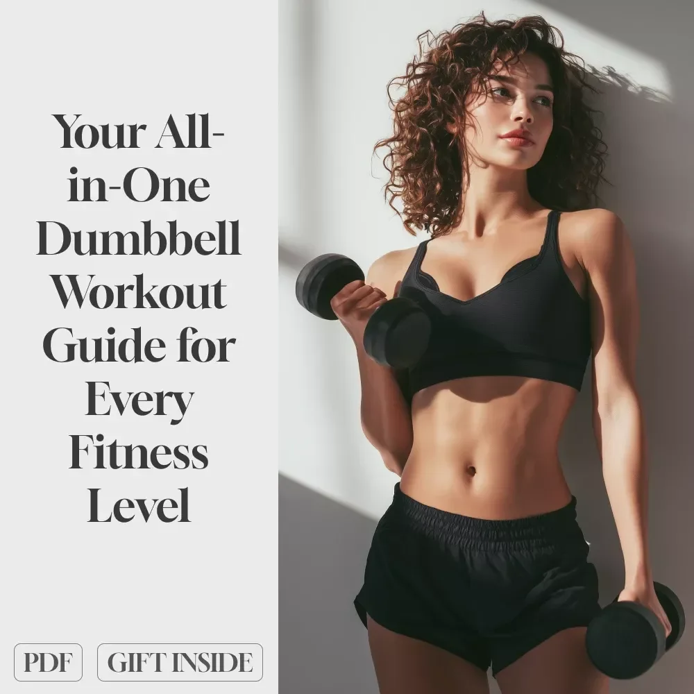 Sculpt & Strengthen: Your All-in-One Dumbbell Workout Guide for Every Fitness Level | Printable Digital Download | Dumbbell Workout Routine eBook PDF
