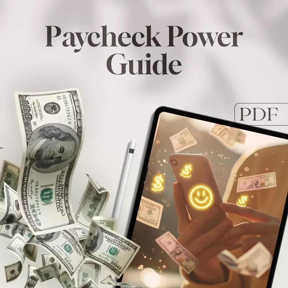 Paycheck Power: How to Save Smarter, Not Harder | Digital Guide on How Much to Save Per Paycheck | Budgeting & Saving Tips eBook