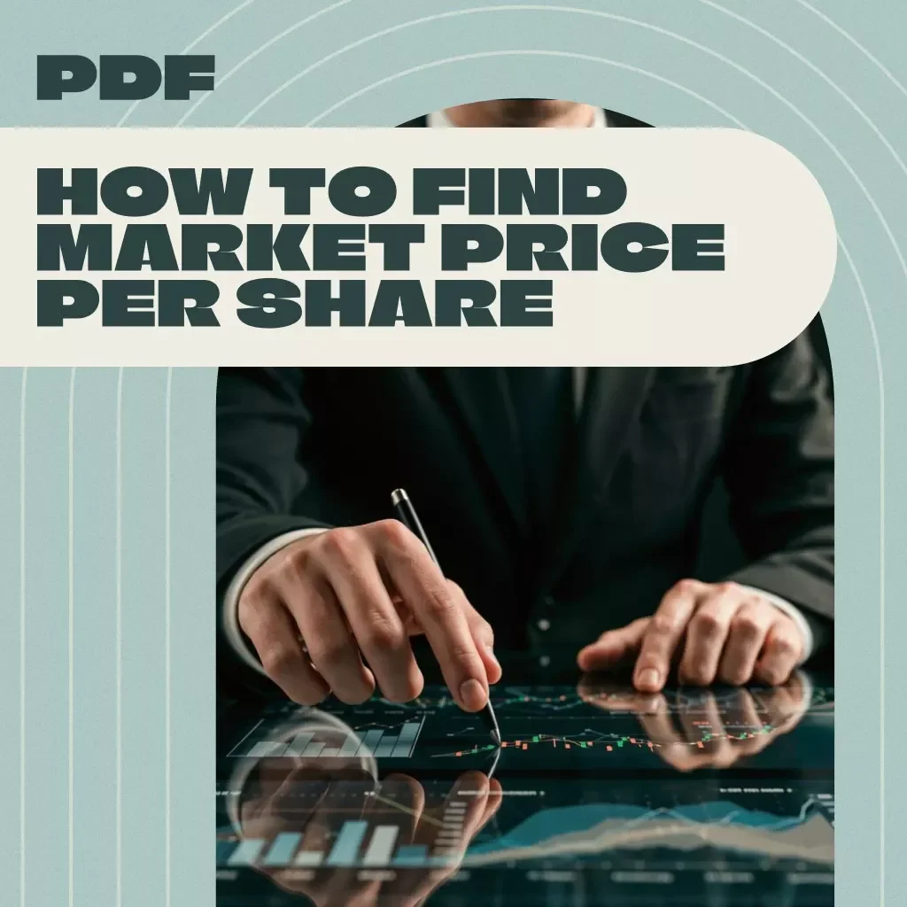 Know Your Worth: A Beginner's Guide to Finding Market Price Per Share | Digital Guide on How to Find Market Price Per Share | Stock Market eBook for New Investors
