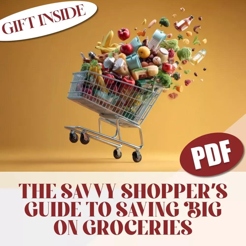 Smart Cart: The Savvy Shopper’s Guide to Saving Big on Groceries – Digital Guide | How to Save Money Food Shopping eBook | Budget Meal Planner & Grocery Checklist