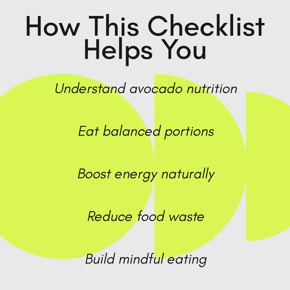 The Avocado Wellness Checklist – Simple Nutrition Guide for Anyone Asking How Healthy Is an Avocado